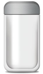 250ml clear grey