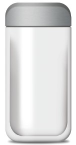 400ml clear grey